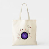 Bowling Tote Tas (Achterkant)