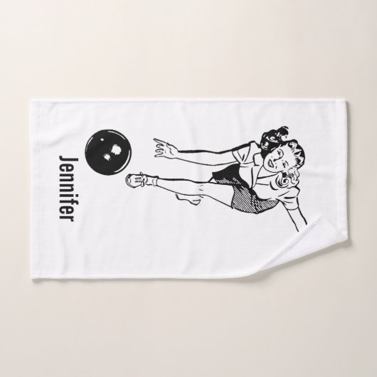 Bowling Towel personaliseren Handdoek (Handdoek)