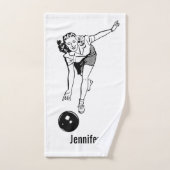 Bowling Towel personaliseren Handdoek (Handdoek)