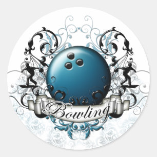 Bowling Tribal Ronde Sticker