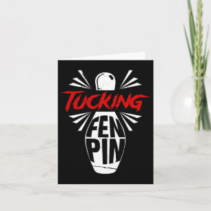 Bowling Tucking Fen Pin Team Bowler Humor Sport Pl Kaart