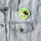 Bowling Turkey XXX Ronde Button 5,7 Cm (In situ)