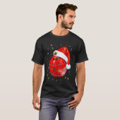 Bowling Ugly Christmas Sport Bowls Xmas T-shirt (Voorkant volledig)