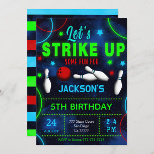 Bowling Uitnodiging