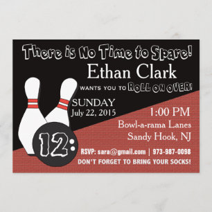 Bowling Uitnodiging voor iedereen!