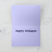 Bowling-uitnodigingskaarten met eigen tekst feestdagen kaart (Binnen)