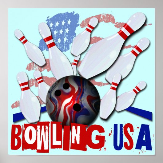 Bowling USA Poster (Voorkant)