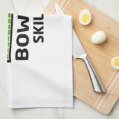 Bowling-vaardigheden installeren theedoek (Quarter Fold)