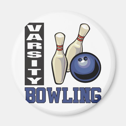 Bowling Varsity Magneet (Voorkant)