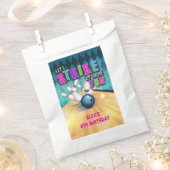 Bowling Verjaardag Favor Bag - Meisje Bedankzakje (Geknipt)