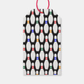 Bowling verjaardagsfeestje dank u cadeau Labels Cadeaulabel (Achterkant)