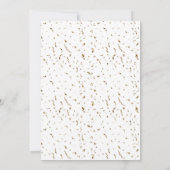 Bowling verjaardagsfeestje kaart (Achterkant)