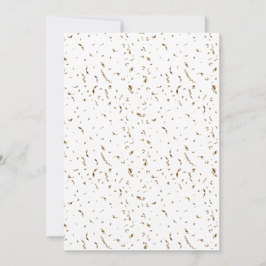 Bowling verjaardagsfeestje kaart (Achterkant)