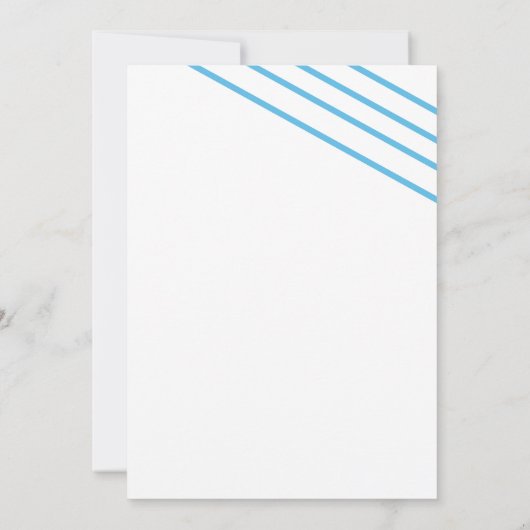 Bowling verjaardagsfeestje retro neon kaart (Achterkant)