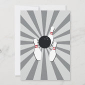 Bowling verjaardagsfeestje Tenpin Boys Meisjes Uit Kaart (Achterkant)