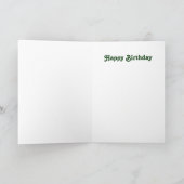 Bowling verjaardagskaarten kaart (Binnen)