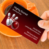 Bowling Visitekaartje