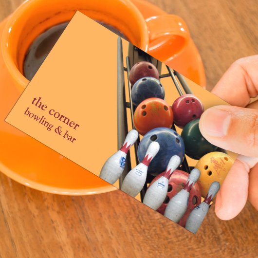 Bowling Visitekaartje