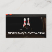 Bowling Visitekaartjes (Voorkant)