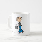 Bowling voor een Mok (Voorkant links)