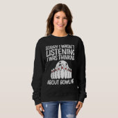 Bowling voor mannen Bowling game Bowler Player 9 Trui (Voorkant volledig)