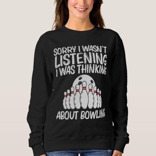 Bowling voor mannen Bowling game Bowler Player 9 Trui (Voorkant)
