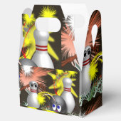 Bowling vuurwerk viering bedankdoosjes (Geopend)