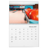 Bowling Wall Agenda Kalender (Feb 2027)