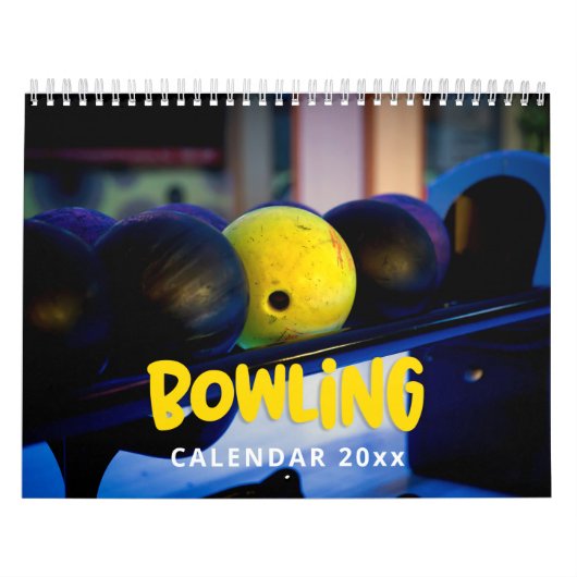Bowling Wall Agenda Kalender (Hoes)