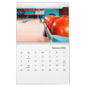 Bowling Wall Agenda Kalender (Feb 2026)