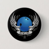 Bowling Wings Button (Voorkant)