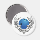 Bowling Wings Magnet (Voorkant / Achterkant)
