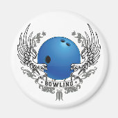 Bowling Wings Magnet (Voorkant)