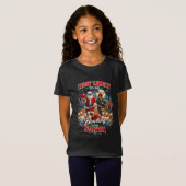 Bowling with Santa T-shirt (Voorkant volledig)