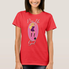 Bowling women's Sportkleding Pin-Up Girl Custom T- T-shirt