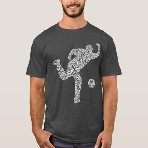 Bowling Word Art Shirsey, naam en nummer toevoegen T-shirt