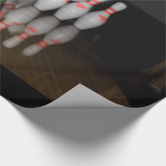 Bowling Wrapping Paper Cadeaupapier (Hoek)