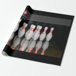 Bowling Wrapping Paper Cadeaupapier