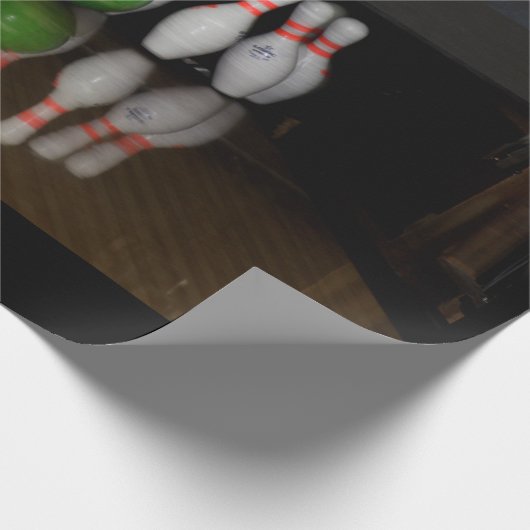 Bowling Wrapping Paper Cadeaupapier (Hoek)