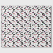 Bowling Wrapping Paper Cadeaupapier (Vlak)