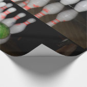 Bowling Wrapping Paper Cadeaupapier (Hoek)