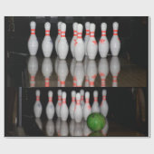 Bowling Wrapping Paper Cadeaupapier (Vlak)