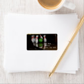 BowlingAdresetiketten Etiket (Insitu)