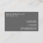 bowlingbaan. (aanpasbare kleur) visitekaartje (Achterkant)