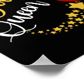 Bowlingbaan Bowling Pins Bowler Koningin Vrouwen C Poster (Hoek)