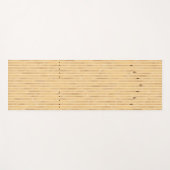 Bowlingbaan/naderingsgebied (voor/achter) yogamat (Voorkant (horizontaal))