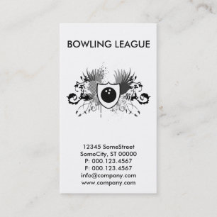 bowlingbaan visitekaartje
