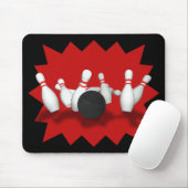 Bowlingbal & Pins: 3D Model: Muismat (Met muis)