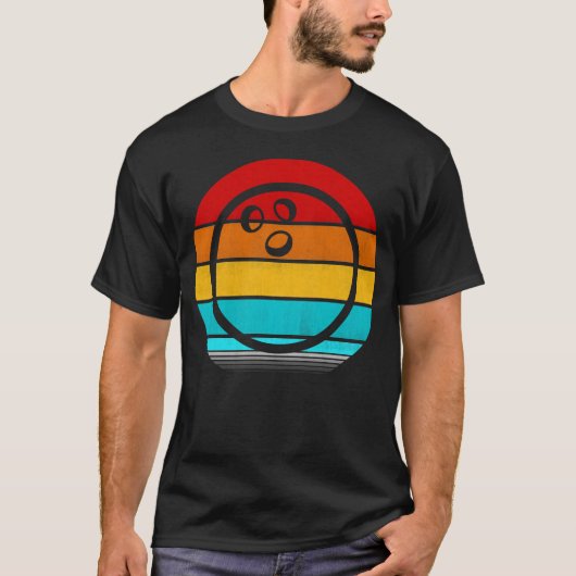 bowlingbal t-shirt (Voorkant)