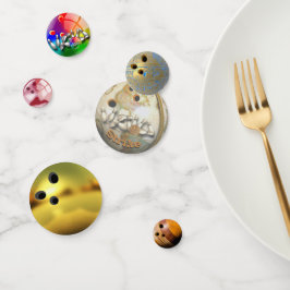 Bowlingballen Confetti